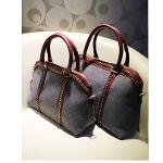 กระเป๋าLuluhouse รุ่นL95L-02Gray กระเป๋าแฟชั่นเกาหลี รุ่นนี้ดูดีมากค่ะ เป็นหนังพิเศษหนังกลับ (Nezi) 